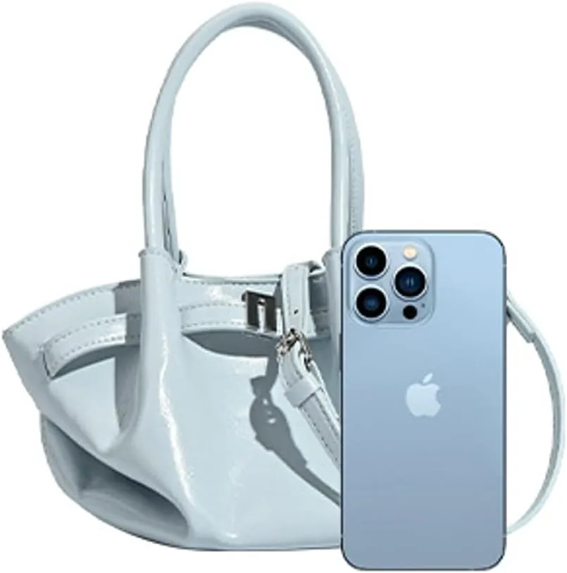 2025 Spring Summer Waxed Leather Hobo Bag, Women's Casual Crossbody Purse, Versatile Shoulder Tote for Work & Travel