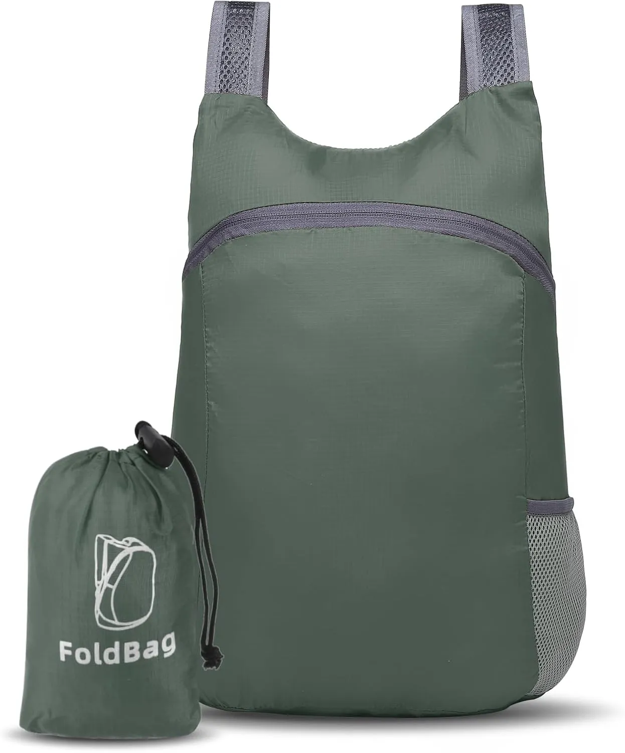 20L Ultra Hiking-Daypack Lightweight Foldable Travel Packable Backpack for Camping Cycling Outdoor,grey