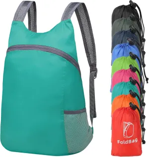 20L Ultra Hiking-Daypack Lightweight Foldable Travel Packable Backpack for Camping Cycling Outdoor,Lake Blue