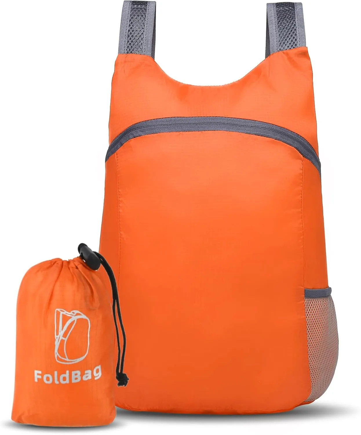 20L Ultra Hiking-Daypack Lightweight Foldable Travel Packable Backpack for Camping Cycling Outdoor,orange