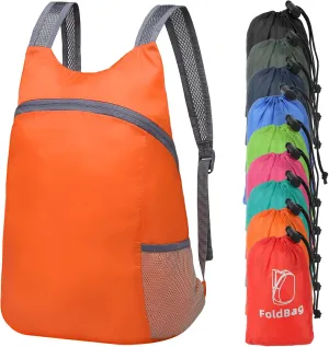 20L Ultra Hiking-Daypack Lightweight Foldable Travel Packable Backpack for Camping Cycling Outdoor,orange