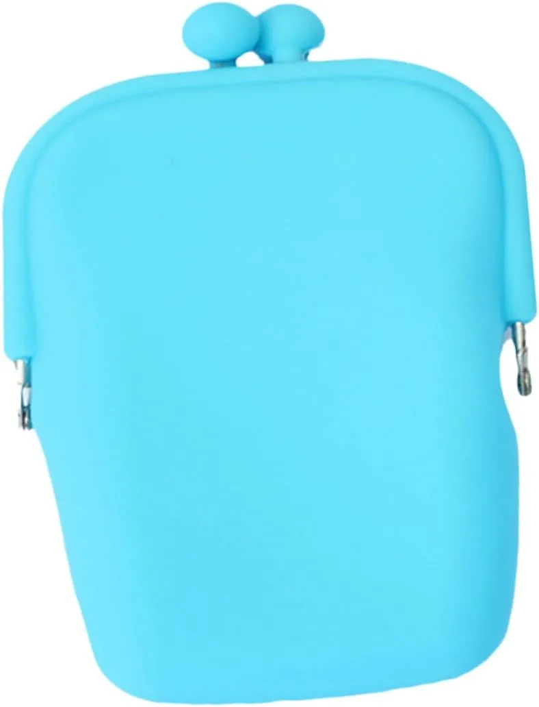 2pcs Data Line Storage Pouch Card Small Stand Coin Purse Silicone Travel Wallet Toiletry Bags for Traveling Purses Bag Travel Makeup Bags Rubber Mobile Phone Bag Mini Girl