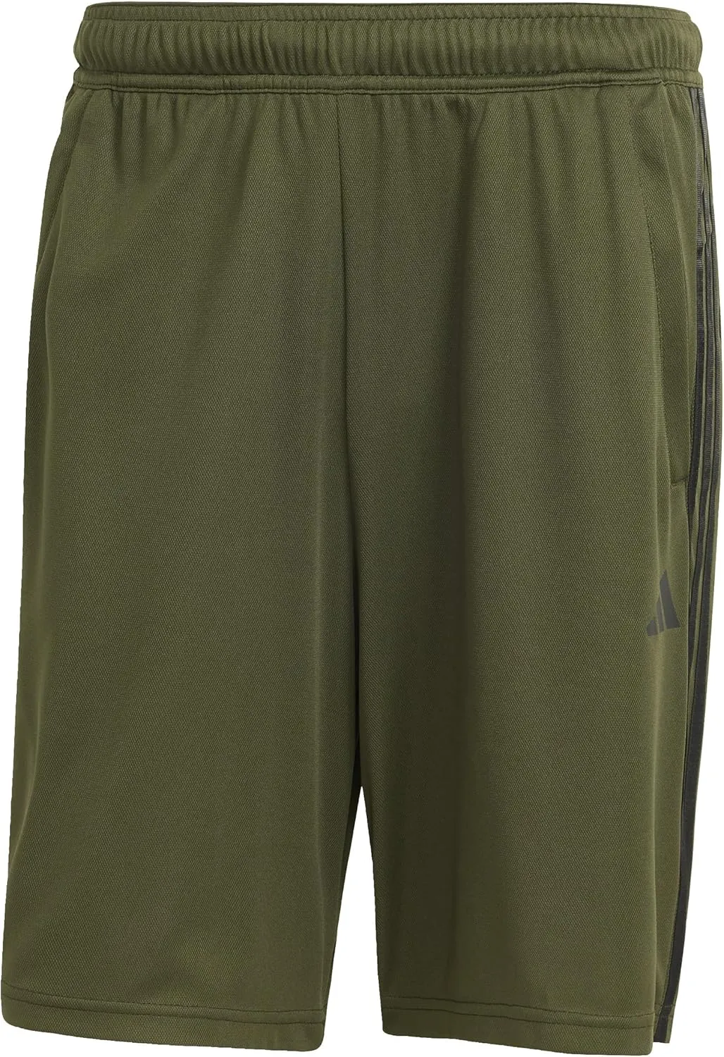 adidas Men's Train Essentials Piqu 3-Stripes Shorts