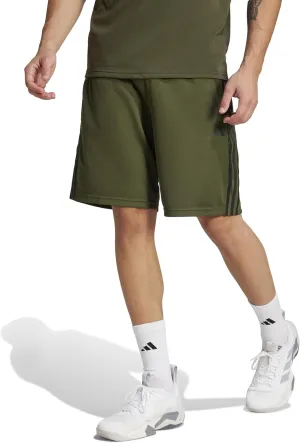 adidas Men's Train Essentials Piqu 3-Stripes Shorts