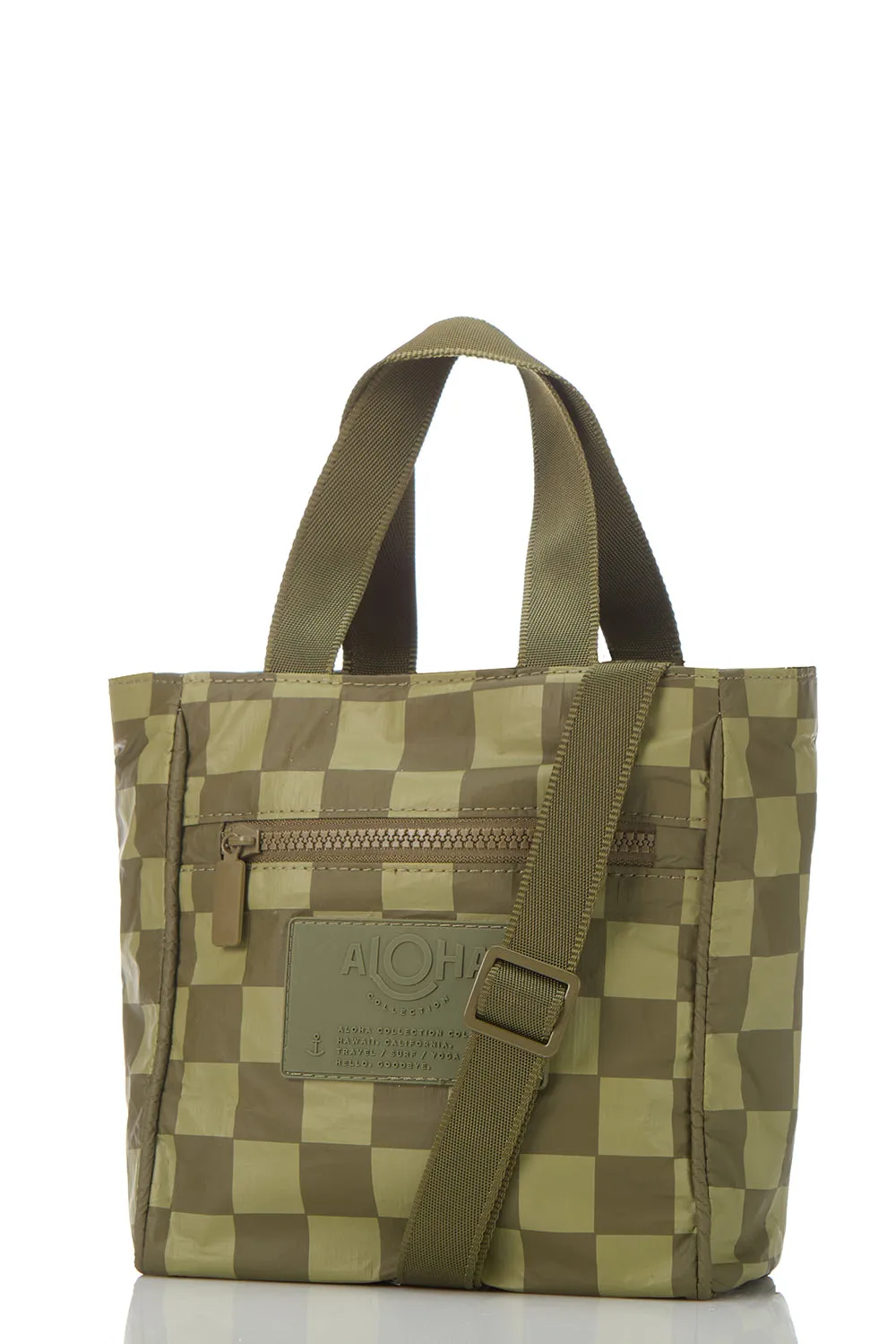 ALOHA Collection Checkmate Crossbody in Olive