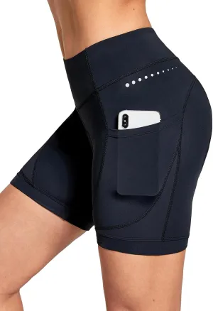 baleaf 4D Padded Bike Shorts Women Cycling Underwear Gel Padding Pockets