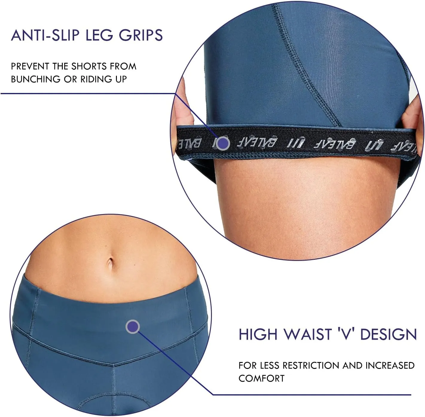 baleaf 4D Padded Bike Shorts Women Cycling Underwear Gel Padding Pockets