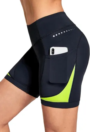 baleaf 4D Padded Bike Shorts Women Cycling Underwear Gel Padding Pockets