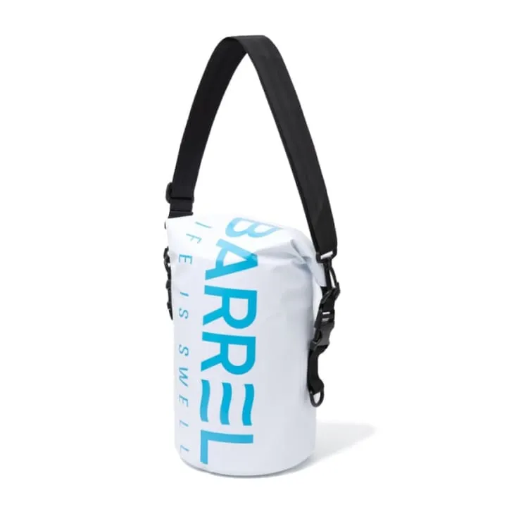Barrel Piece Logo Dry Bag 10L-WHITE