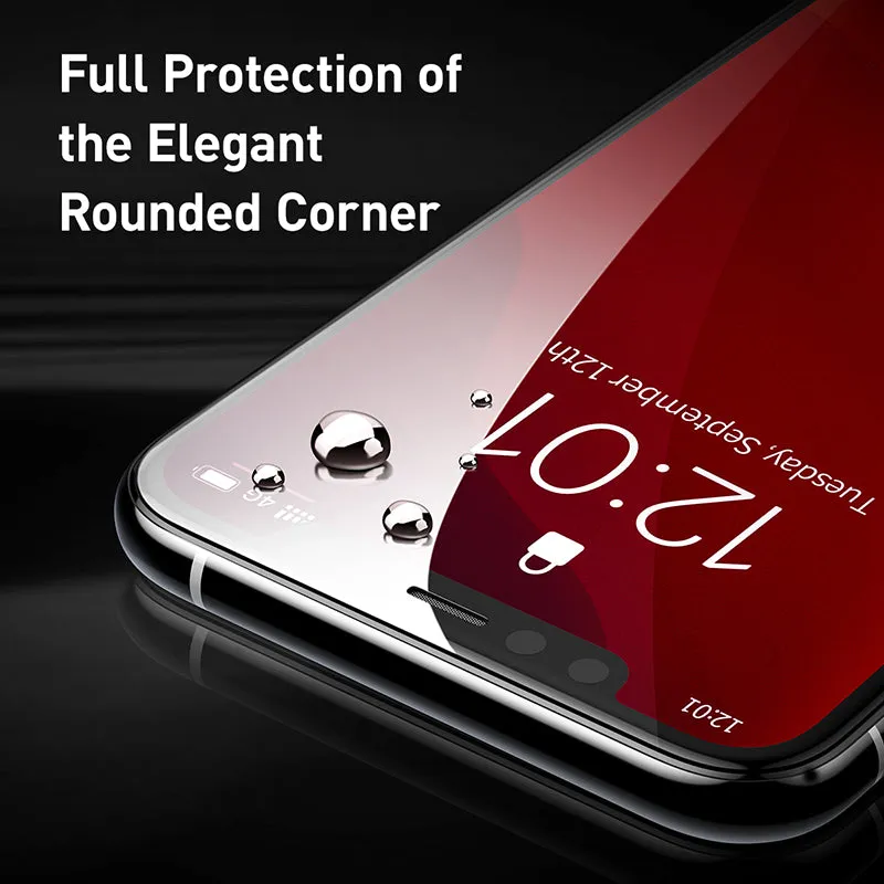 Baseus 0.3mm Full-Screen And Full-Glass Tempered Glass Film (Pack Of 2)for iPhone 11(SGAPIPHS-KC01)