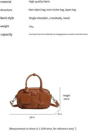 Boston bowling purses women's commuter versatile exquisite shoulder handbags messenger bags