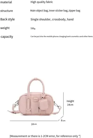 Boston bowling purses women's commuter versatile exquisite shoulder handbags messenger bags