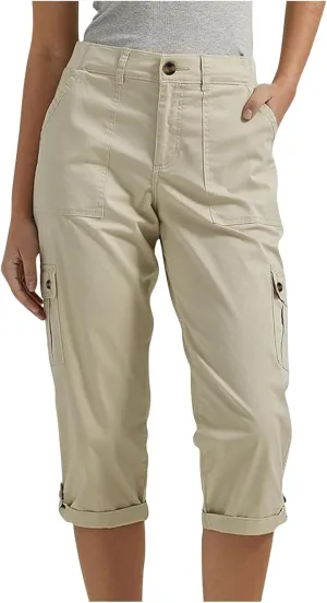 Capri Pants for Women Summer 2024 Cotton Linen Trousers with Pockets Straight Cropped Trousers Pants for Work