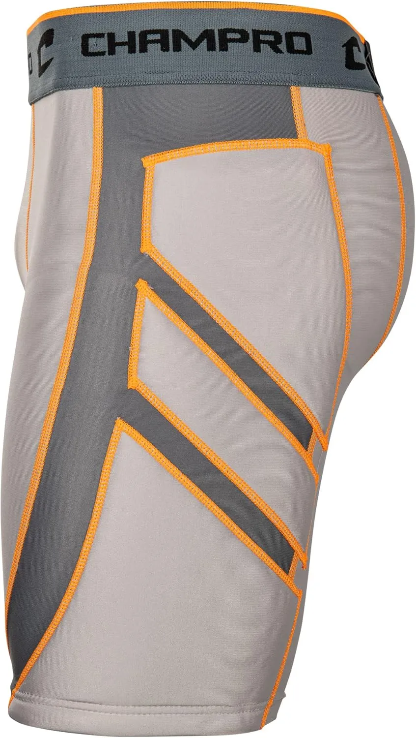 CHAMPRO Men's Wind Up Compression Sliding Shorts