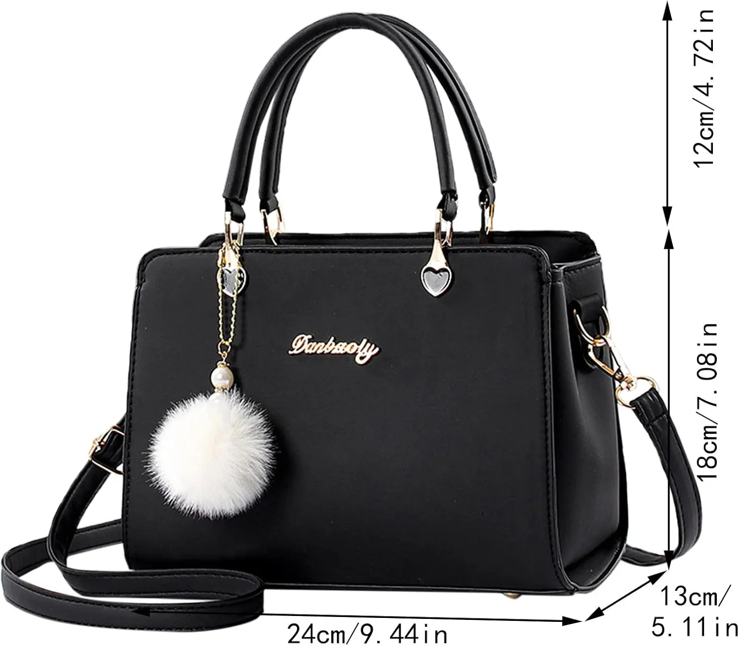 Clutch Purses for Women Formal Small Crossbody Bags Classic Double Zip Top Satchel Bags Waterproof Versatile Bag
