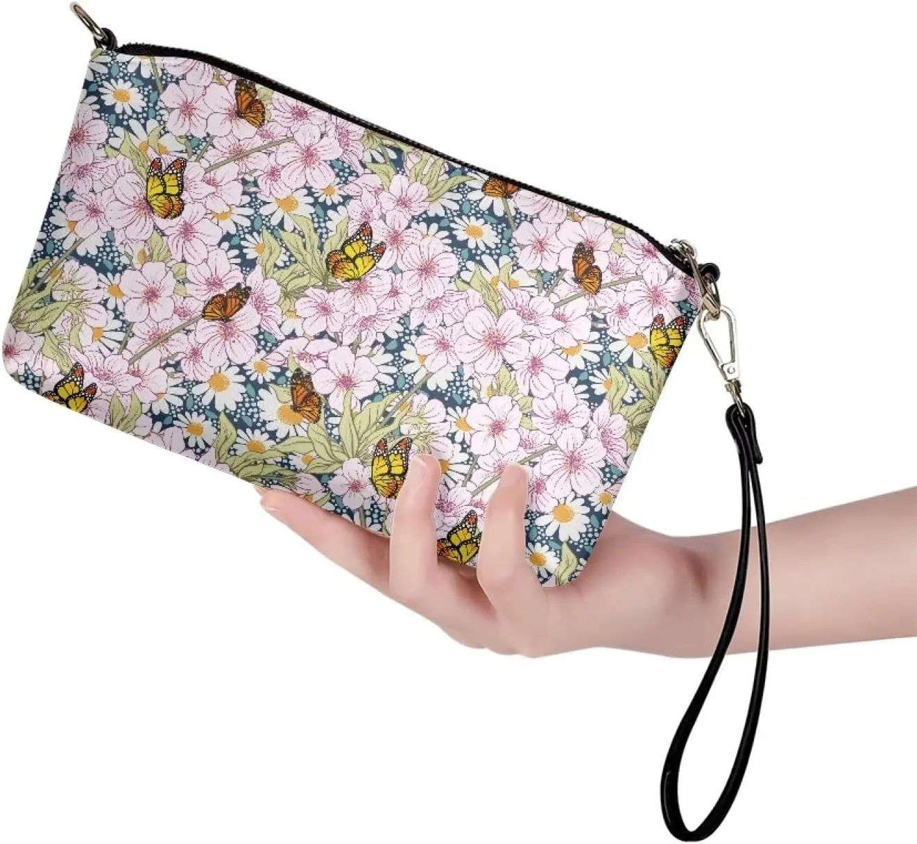 Clutch Purses for Women Formal Zipper Wallet Ladies Purses and Handbags Crossbody Bag