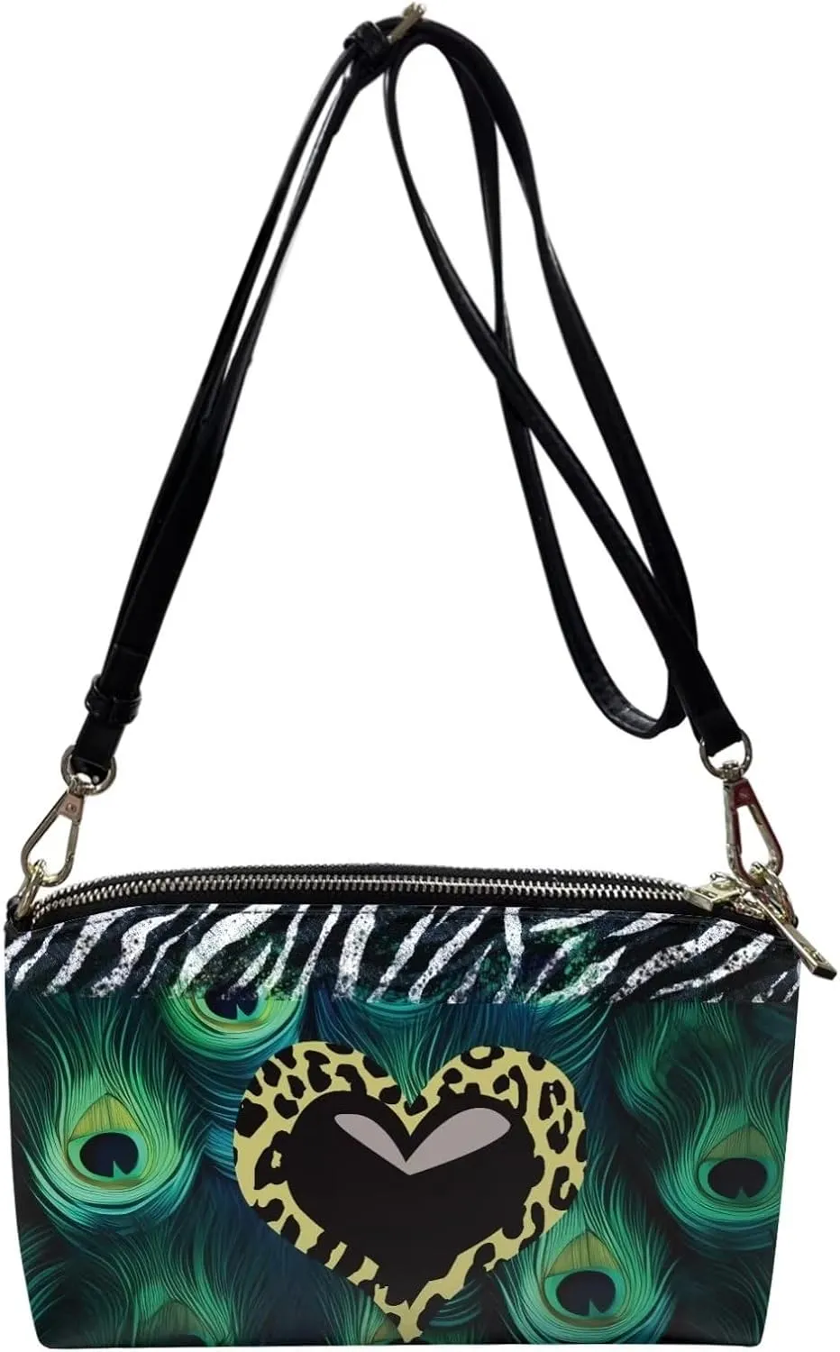 Clutch Purses for Women Formal Zipper Wallet Ladies Purses and Handbags Crossbody Bag