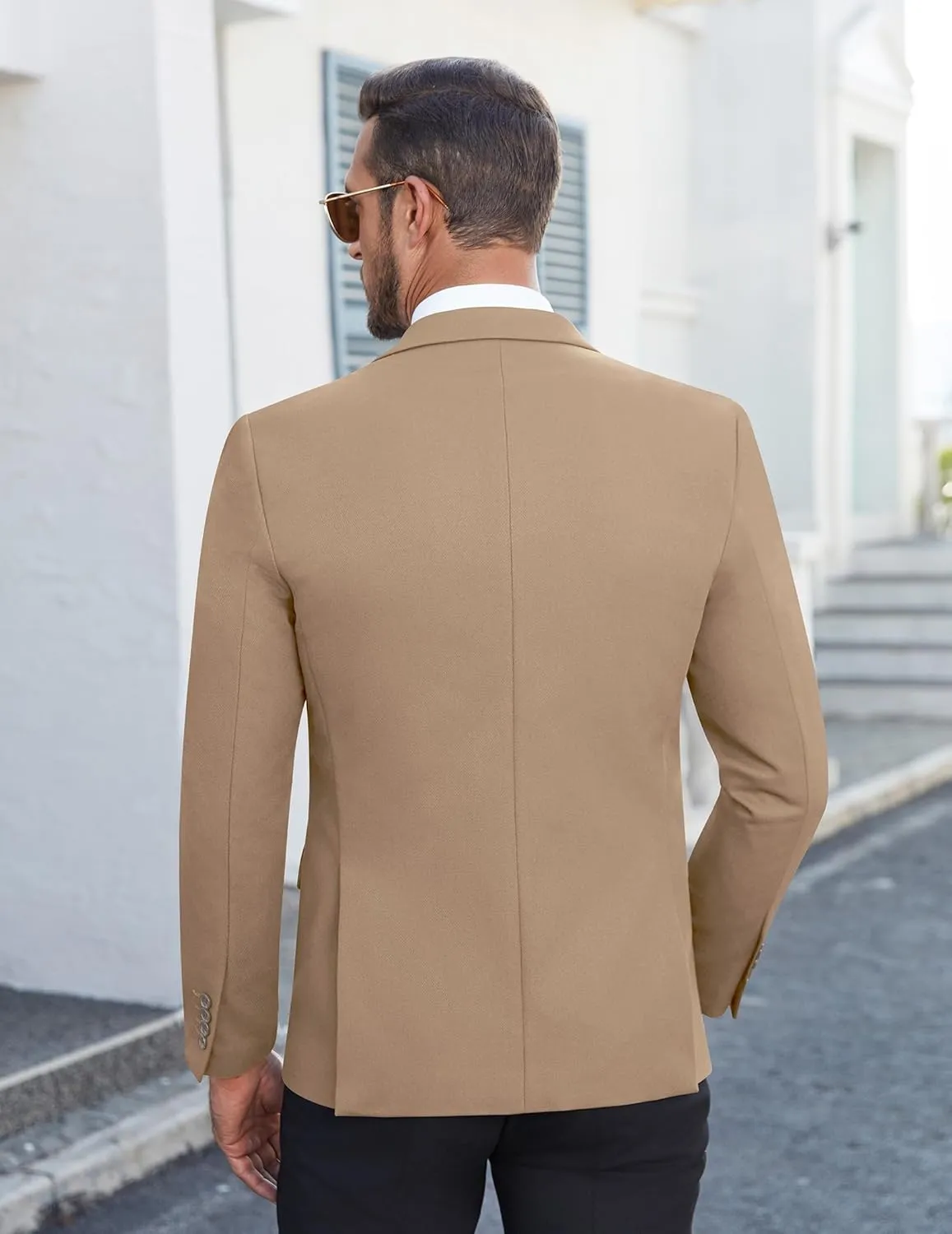 COOFANDY Men's Casual Blazer Slim Fit Lightweight Sport Coat Two Button Suit Jacket