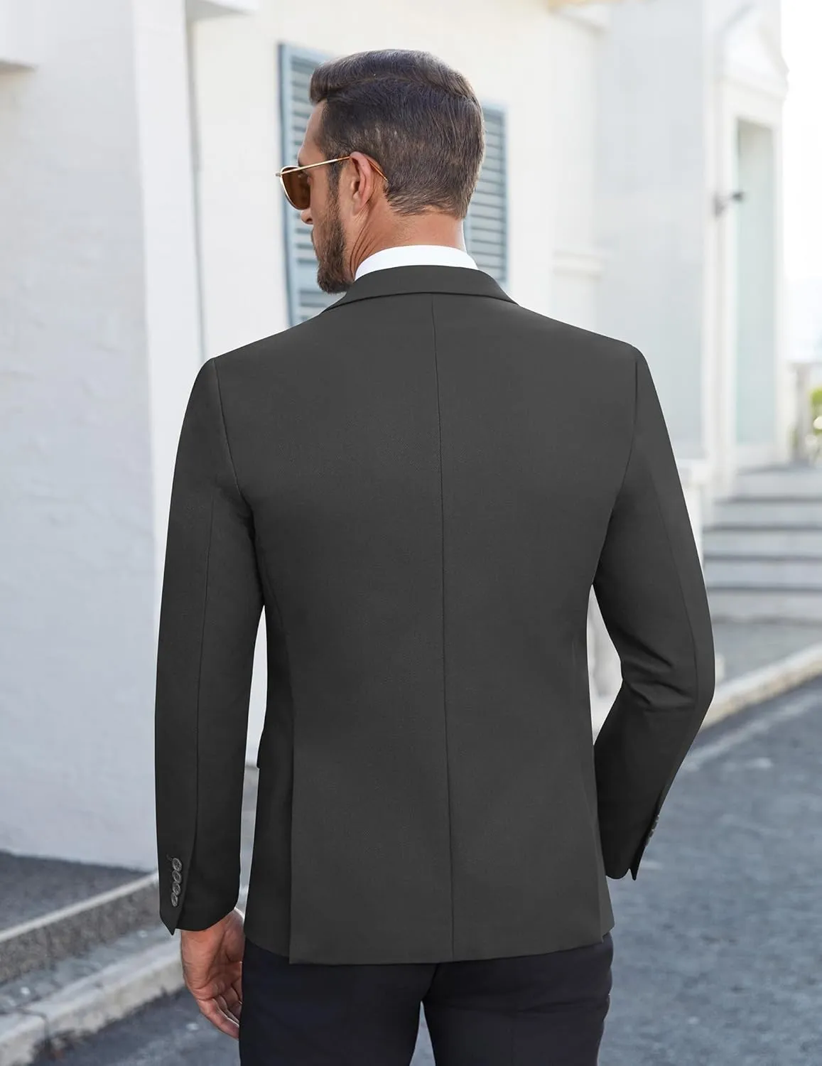 COOFANDY Men's Casual Blazer Slim Fit Lightweight Sport Coat Two Button Suit Jacket