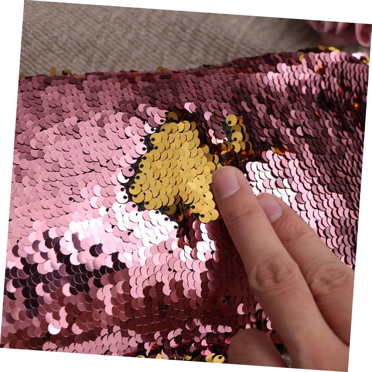 Crossbody Travel Bag The Tote Bag Belt Bag for Ladies Sequins Shining Waist Pouch Waist Bag for Women Crossbody Bags for Women Travel Waist Bags Miss Cosmetic Bag Girl, Medium, Pink