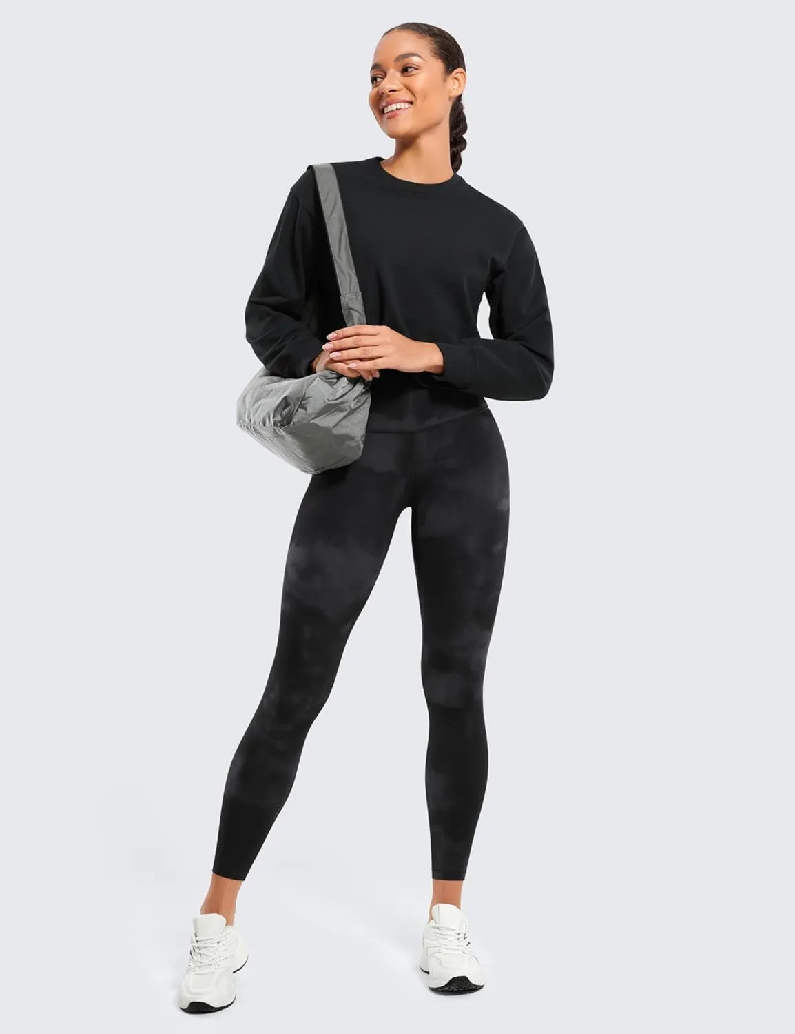 CRZ YOGA Butterluxe High Waisted Lounge Legging 25" - Buttery Soft Workout Yoga Pants for Women