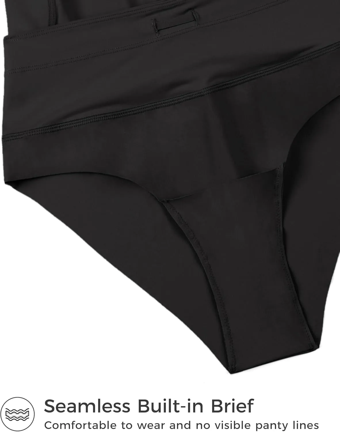 CRZ YOGA Womens 6'' Swim Board Shorts High Waisted Quick Dry Bathing Bottoms Swimsuit Trunks with Liner and Pockets