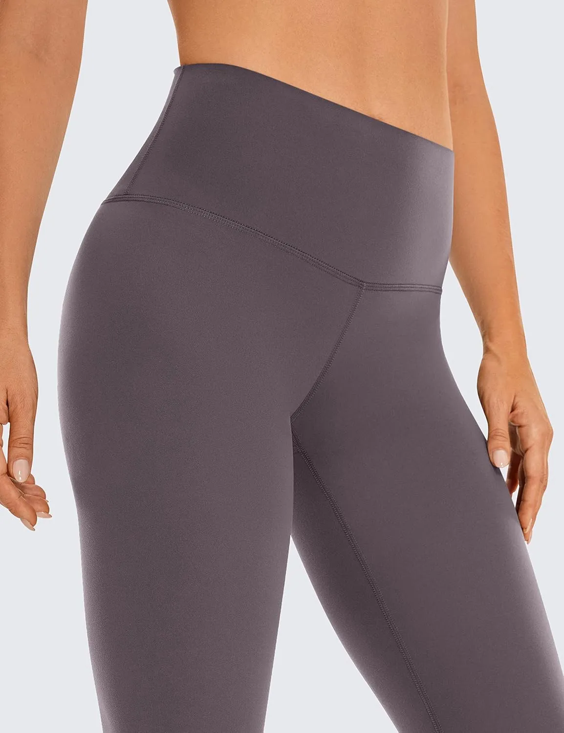 CRZ YOGA Womens Butterluxe High Waisted Capris Workout Leggings 17 Inches - Lounge Buttery Soft Yoga Pants