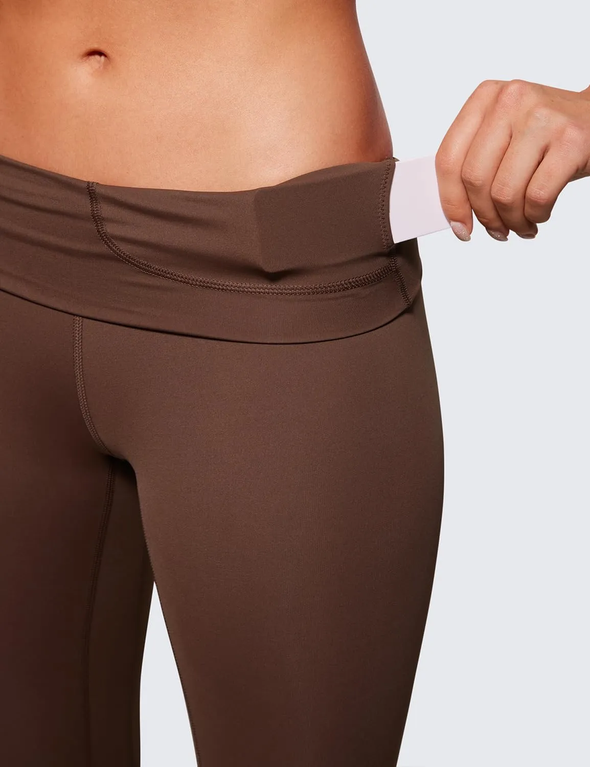CRZ YOGA Womens Naked Feeling Workout 7/8 Yoga Leggings - 25 Inches High Waist Tight Pants
