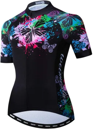 Cycling Jerseys Women,Mountain Bicycle Clothes Summer Cycling Tops Short Sleeve Riding Bike Shirts MTB Jersey Quick Dry