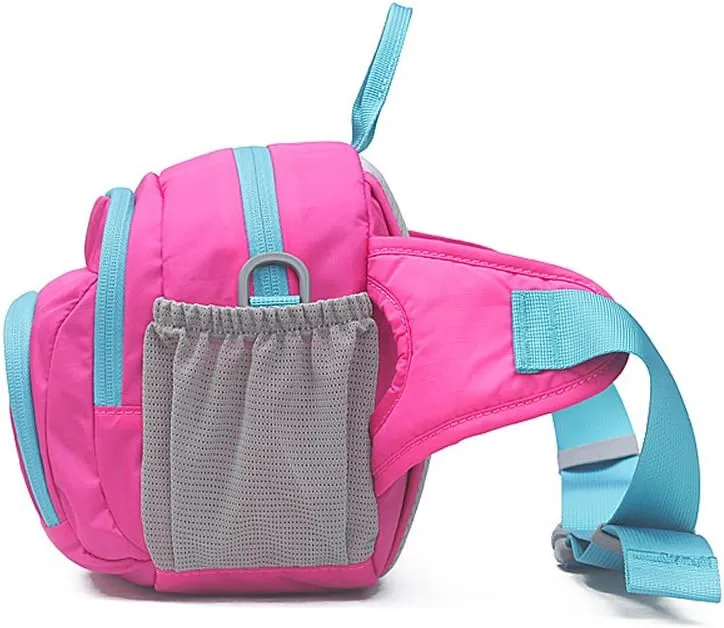 cycling running nylon belt bag Waist pack hiking sport (blue)