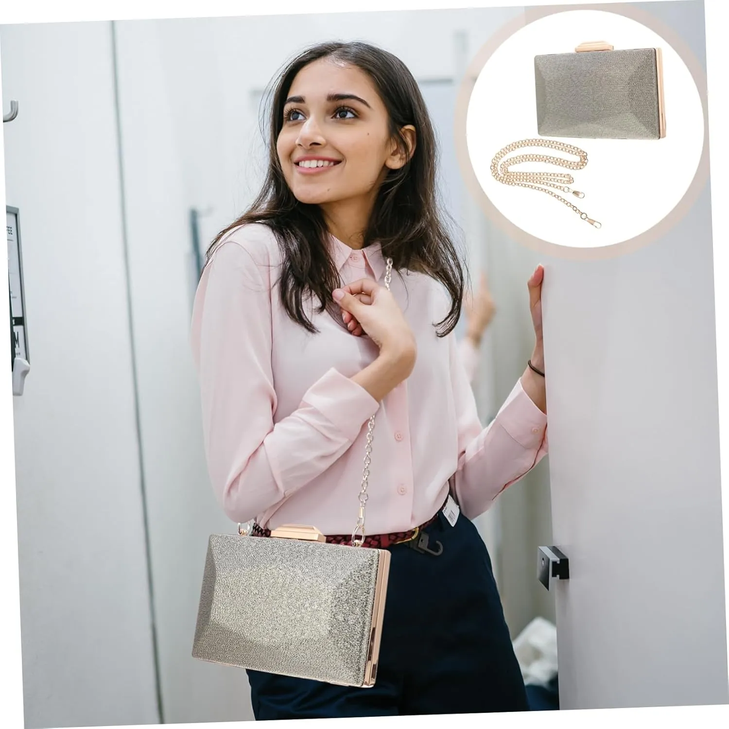 Dinner Bag Crossbody Bag Messenger Bag for Women Evening Bags for Women Wedding Lady Phone Bag Shoulder