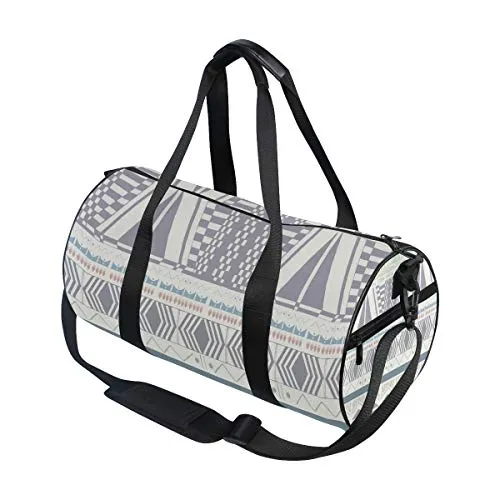 Duffel Bag Aztec Pattern Drawings Women Garment Gym Tote Bag Best Sports Bag for Boys