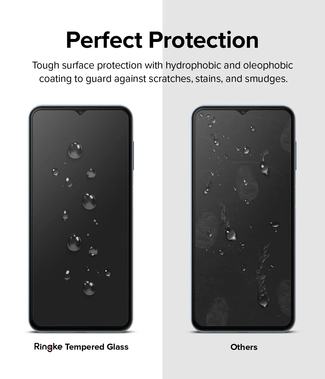 Galaxy A13 4G / A13 5G Tempered Glass Screen Protector Guard | FULL GLASS - 2 Pack