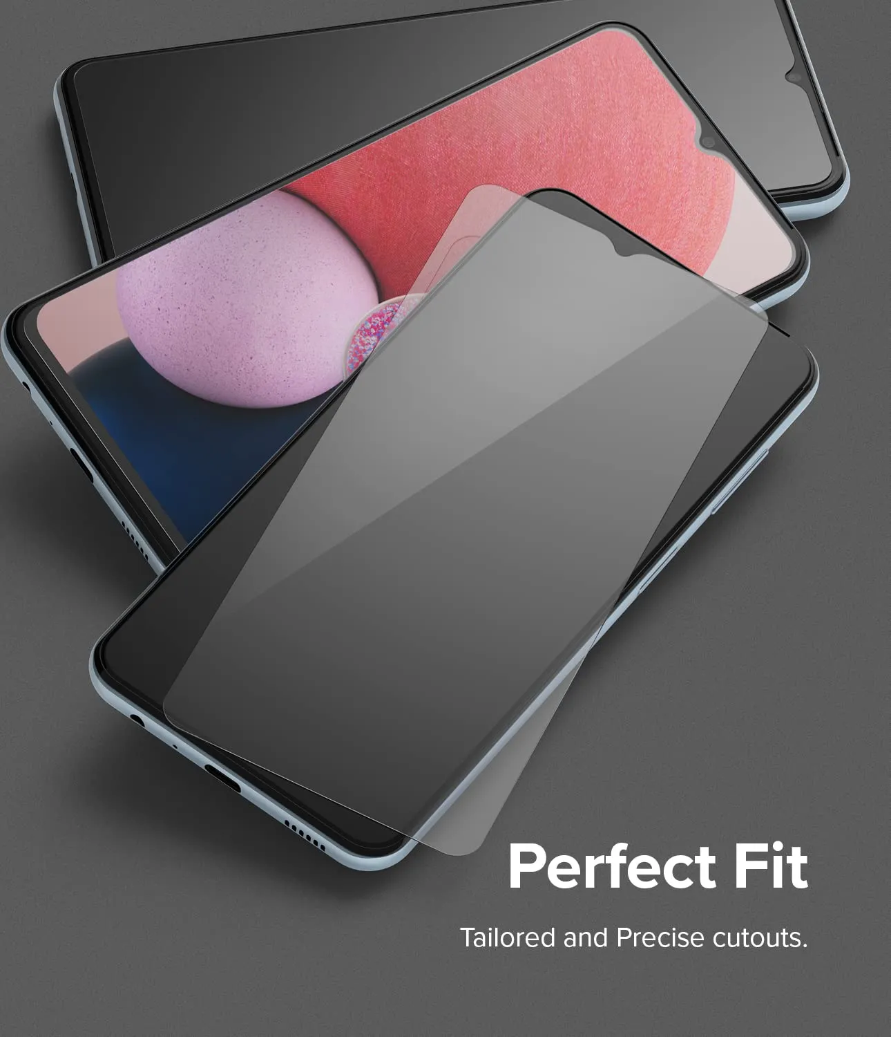 Galaxy A13 4G / A13 5G Tempered Glass Screen Protector Guard | FULL GLASS - 2 Pack