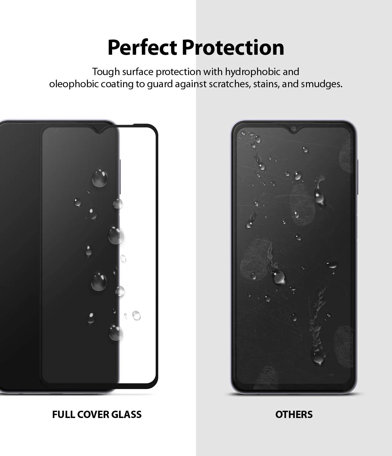 Galaxy A32 4G (LTE) Tempered Glass Screen Protector Guard | FULL GLASS 1 Pack
