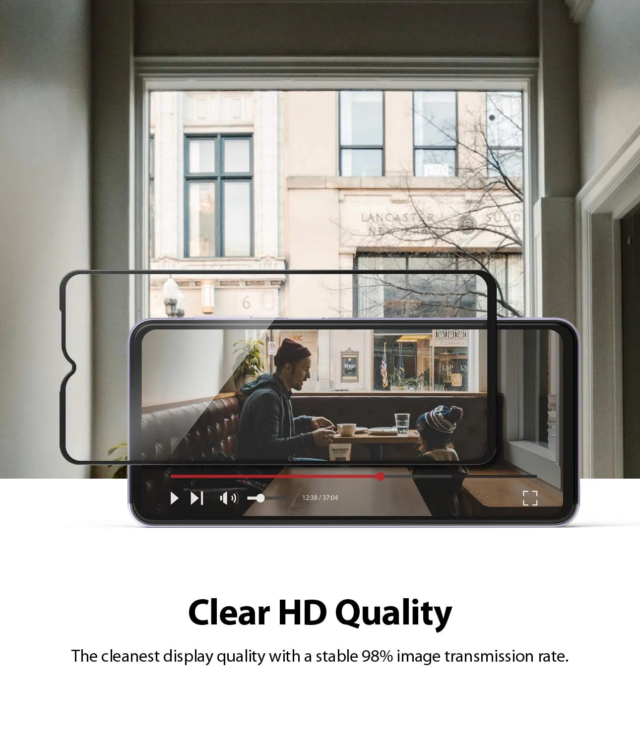 Galaxy A32 4G (LTE) Tempered Glass Screen Protector Guard | FULL GLASS 1 Pack