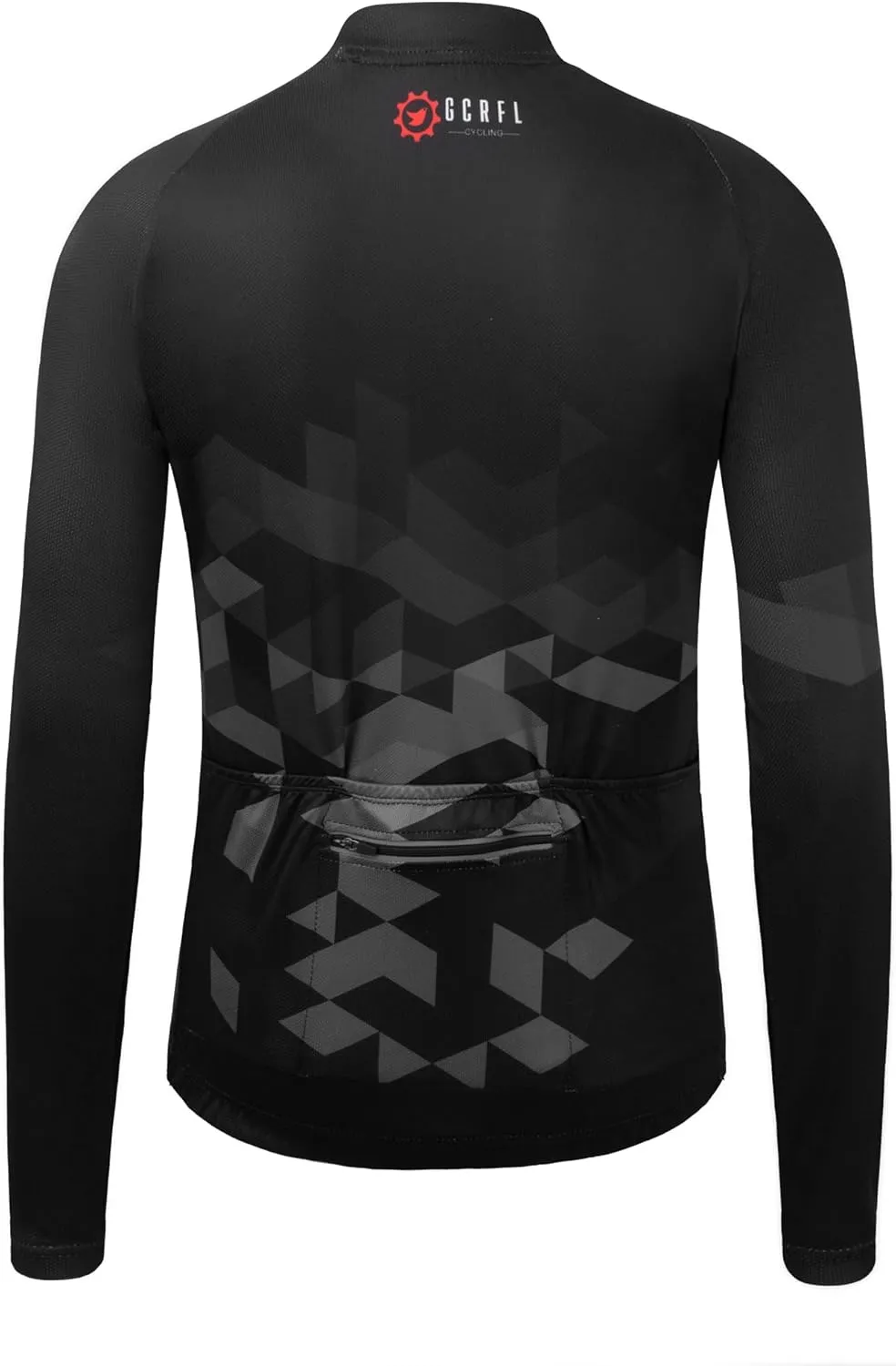 GCRFL Women's Cycling Jersey Long Sleeve Biking Cycling Shirt with 3 1 Zipper Pocket Breathable Quick Dry Bicycle Jersey