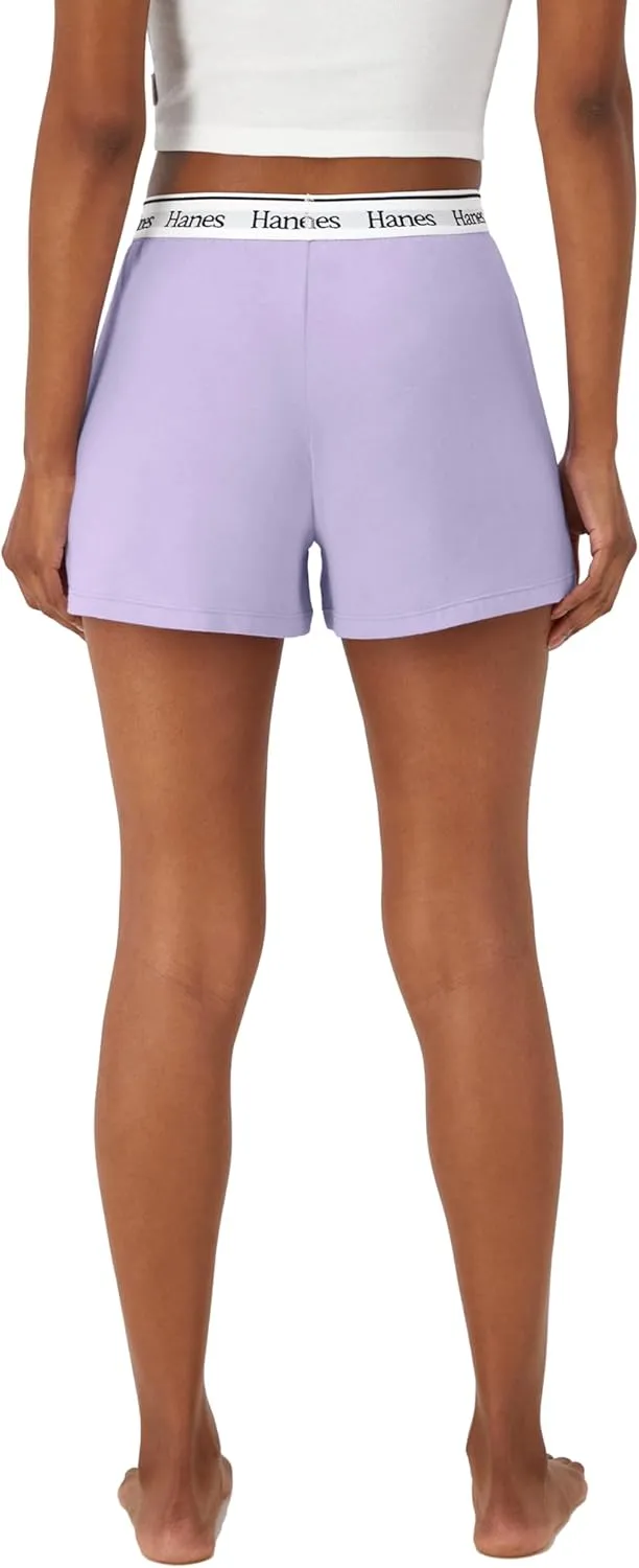 Hanes Women's Originals Comfywear Sleep Shorts (2 Pack)