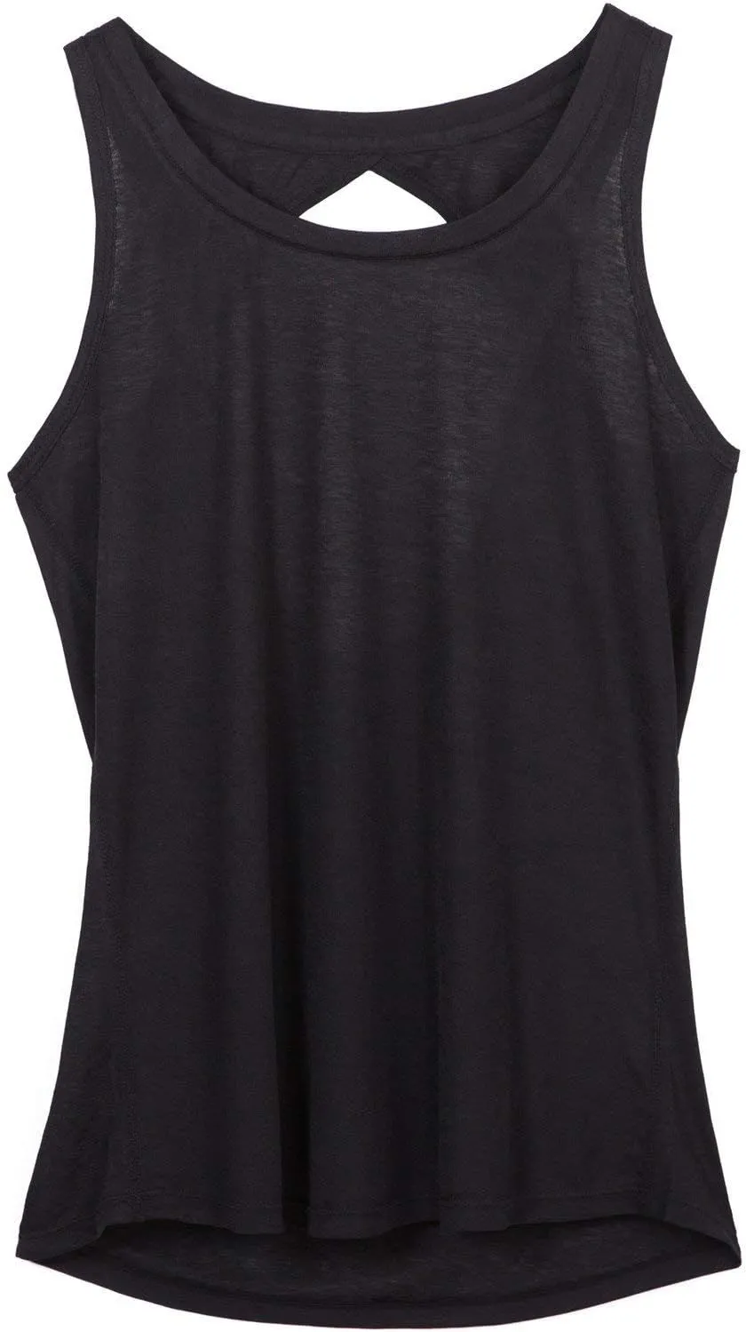 icyzone Women's Lightweight Breathable Open Back Workout Athletic Yoga Tank Tops