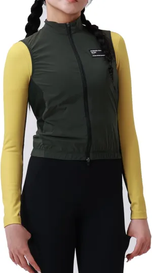 INBIKE Lightweight Cycling Vest for Women, Water Resistant Windproof Sleeveless Running Vest, Breathable Reflective