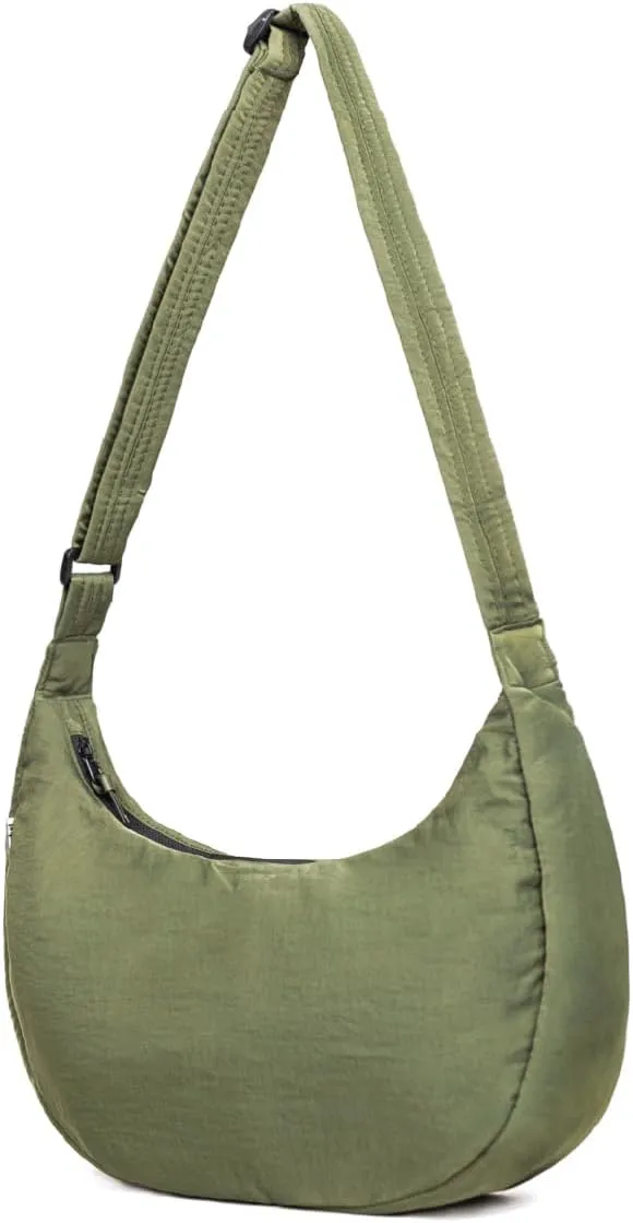 Jadyn Crescent Bag, Large Crossbody for Women  Comfortable, Versatile Anti-Theft Shoulder Bag for Travel, Everyday Use