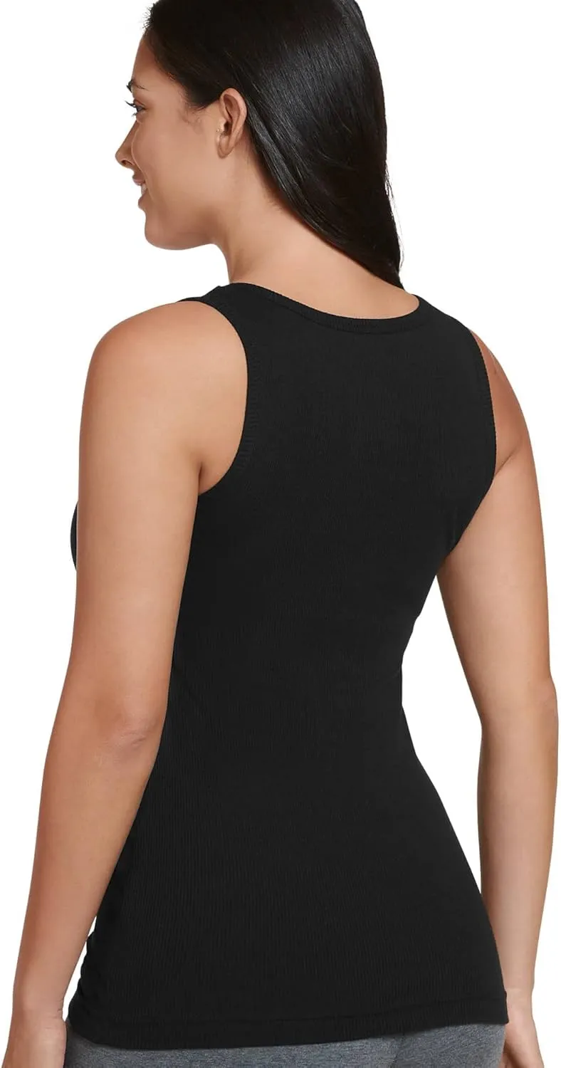 Jockey Women's Performance 100% Cotton Rib Tank