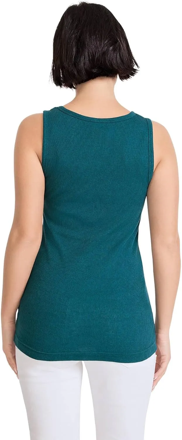 Jockey Women's Performance 100% Cotton Rib Tank
