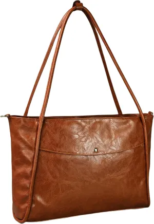 Large Tote Bag for Women Work with Zipper Vegan Leather Shoulder Bags Travel Purses and Handbags Weekender Bags