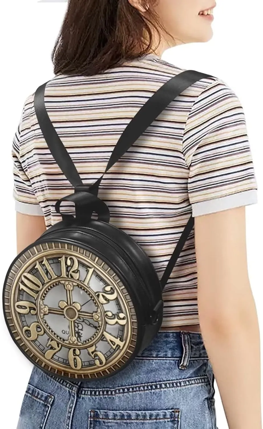 Lightweight Crossbody Bags Purses Leather Shoulder Bag for Women Handbags Clutch Zipper Backpack