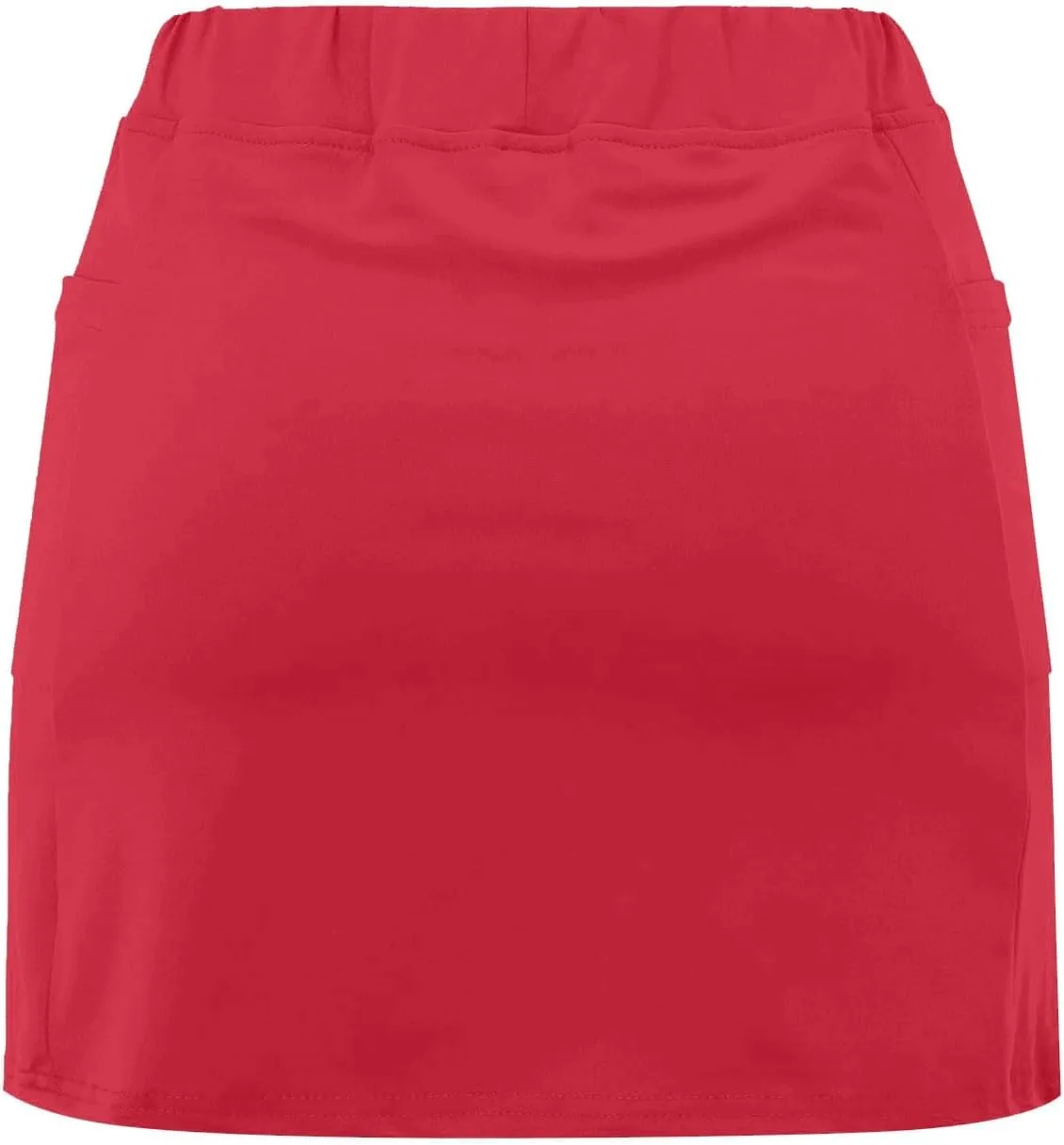 Long Golf Skirts for Women with Shorts Black Mini Skirt with Slit Low Rise Biker Shorts Women Tummy Control Plus