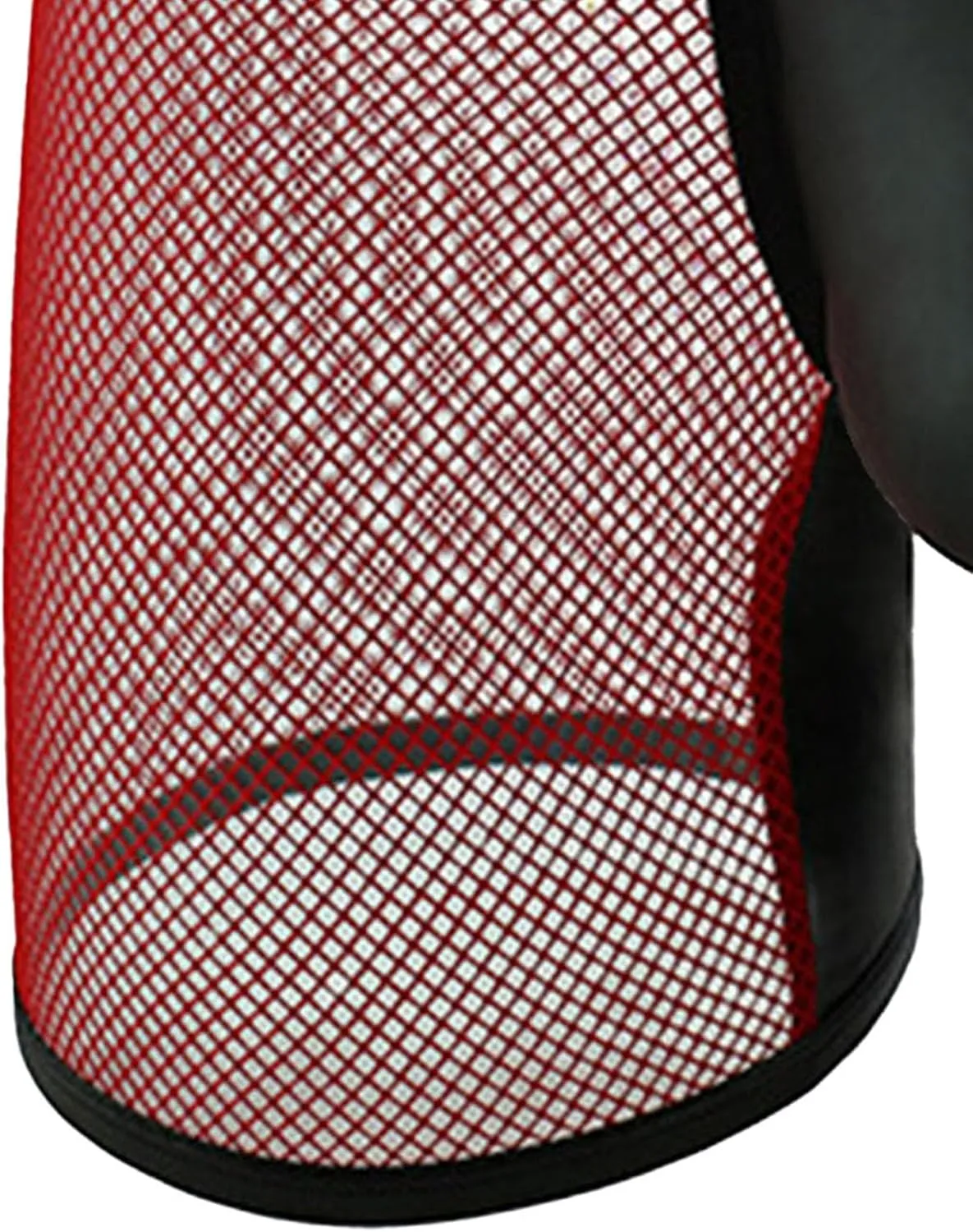 Maiyifu-GJ See Through Underwear for Men Sexy Mesh Breathable Shorts Briefs Faux Leather Short Pants Fishnet Panties