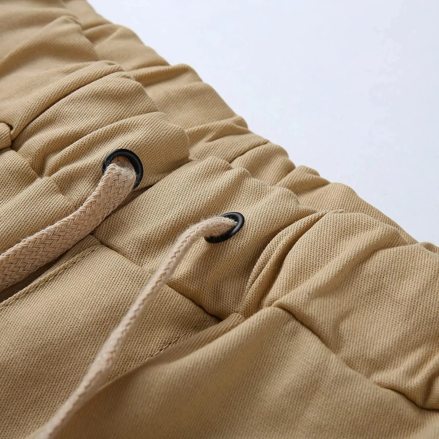 Men's Casual Joggers Sweatpants Athletic Pants Loose Fit Hiking Trousers Outdoor Wearing Pants with Pockets