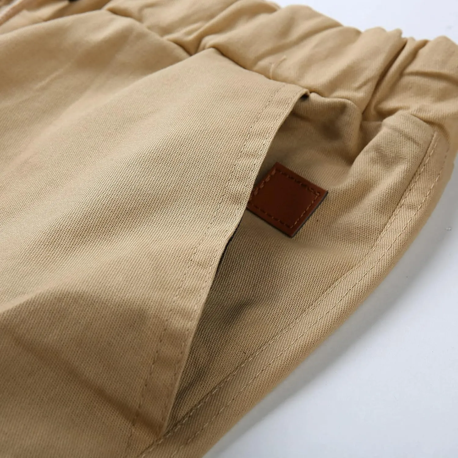 Men's Casual Joggers Sweatpants Athletic Pants Loose Fit Hiking Trousers Outdoor Wearing Pants with Pockets