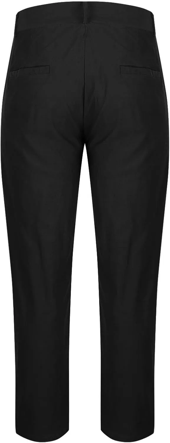 Men's Pants Stretch Lightweight Casual Slim Fit Golf Pant for Men Work Outdoor Fashion Trendy 2025 Spring Trousers